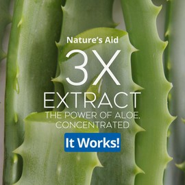 Nature's Aid Moisturizing Skin Gel: After Sun Care Aloe Vera Gel Extract. Cooling, Hydrating, Absorbs Quickly - Sunburn Relief. True Natural Skin Therapy with A Boost of Hydration. Multipurpose Skincare (35ml x 3 pack)