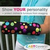 CastCoverz! Designer Arm Cast Cover - Black - Small Short: