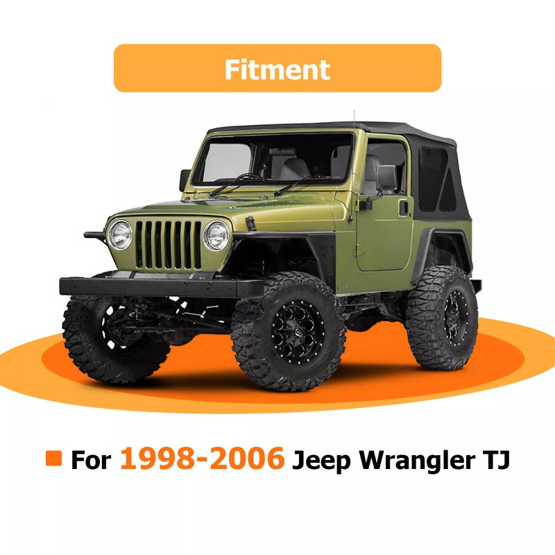 21ST For Jeep Wrangler TJ 1998-2006 Trailer Tow Light Wiring