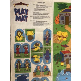 Cranston BEGINNERS BIBLE PLAY MAT VIP Fabric Panel  ~ Cranston ~ New Teach Stories Moses
