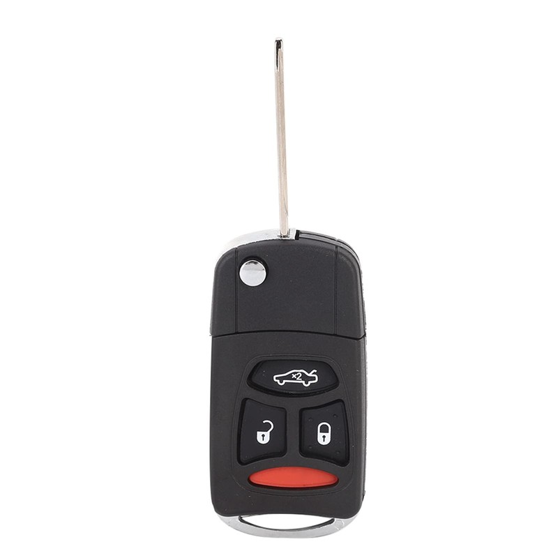 Tbest Car Keys 3 Panic Button Folding Remote Flip Shell