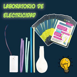 Colorbaby Lisciani 47631 I'm A Genius Science Lab 50 Science Experiments Electricity Sets Bulb Set Educational Toy Home Science Toy for Children Aged 8+
