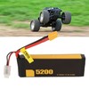2S Lipo Battery 5200mah 50C 7.4V RC Airplane Car Lipo