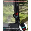 SAUTVS Lock & Ride Windshield Clamp Kit for Polaris Ranger