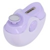 Electric Nail Clipper Round Anti Pinch USB Rechargeable Safety Electric