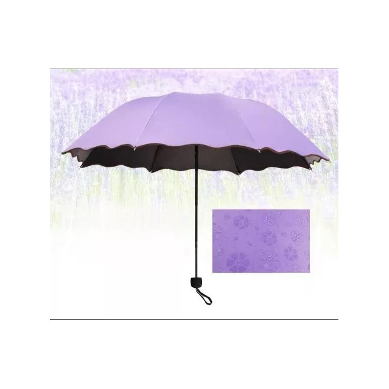 KFMX 2 Paraguas Mágico Sombrilla Cambia De Color Con La