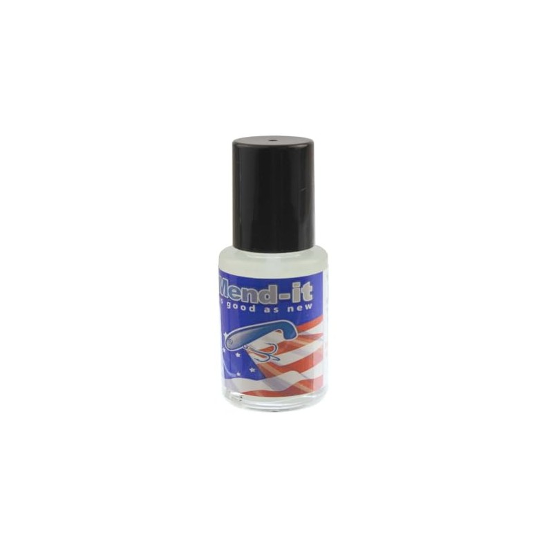 Mend It! Soft Bait Glue-Glass Bottle 1/2 oz.