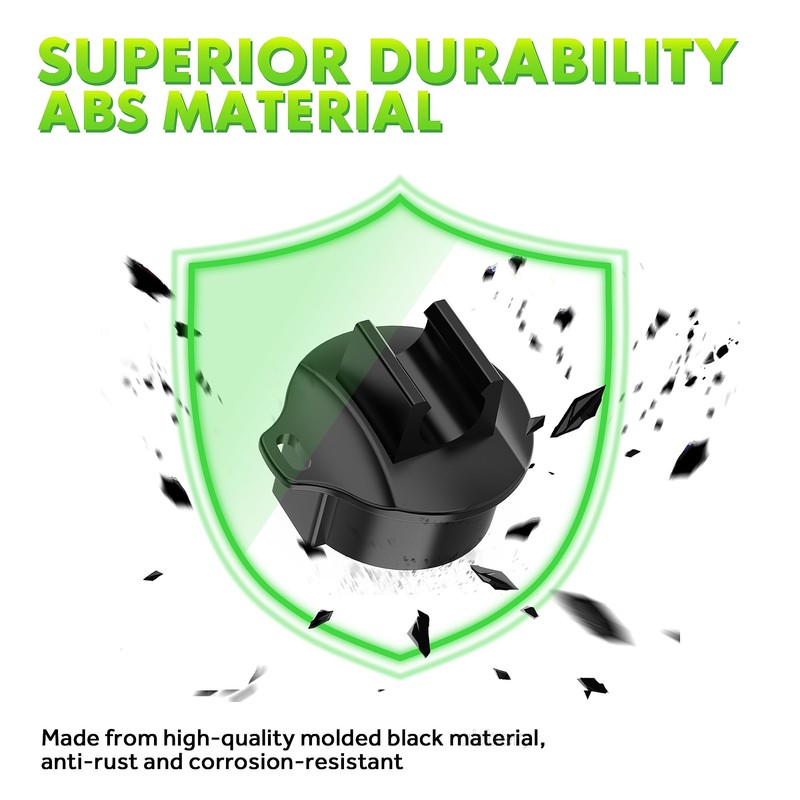 WOLFWILL 7-Way Trailer Plug Cover, 7-Pin Trailer Plug Protector Cap