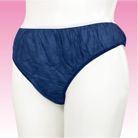 Disposable/Commercial/50 Sheets [Paper Pants/3L Size] Paper Shorts 3L (Beauty Salons and Massage Parlors/Travel/Hospitalizations/Disasters/ Nursing Care/Paper Shorts, Paper Pants) (Navy Blue)