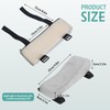 Juego de 2 Almohadillas Ergonómicas para Reposabrazos, Fundas Acolchadas para