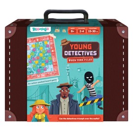 Bloomingo Pretend Play KitYoung Detective New York Files:Become a Detective & Solve Thrilling Mysteries in Newyork;Adventurous Detective Game for Kids;Gift for Boys & Girls, One Size Red