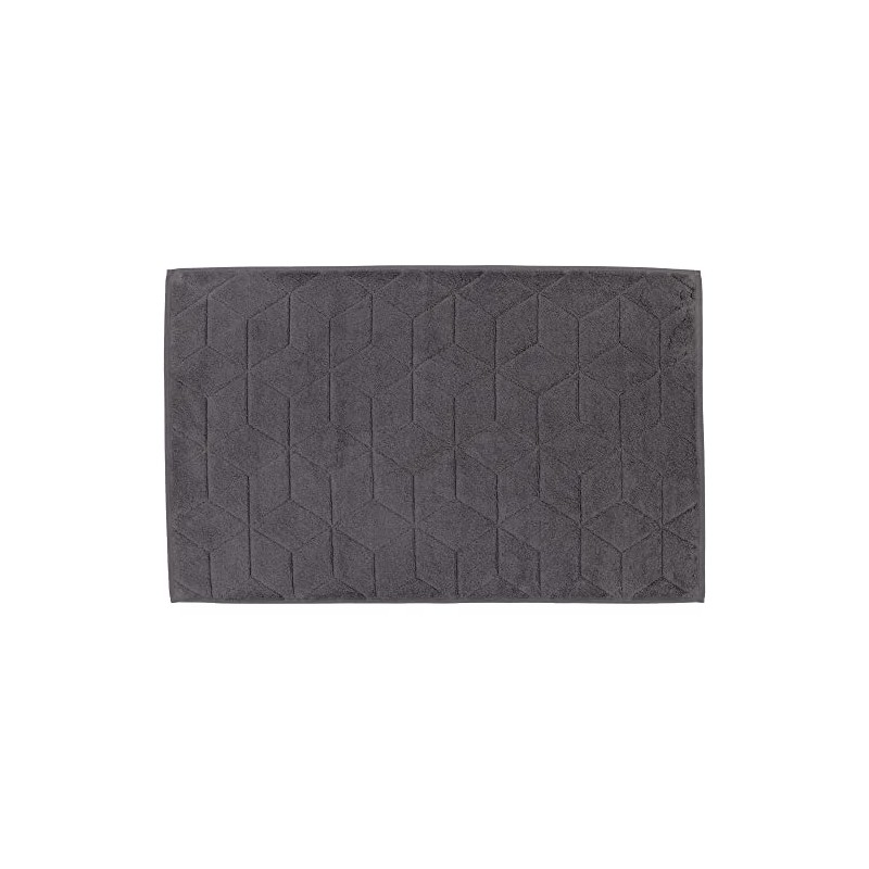 Villeroy & Boch Coordinates Carré 2553 Graphite 774 Bath Mats