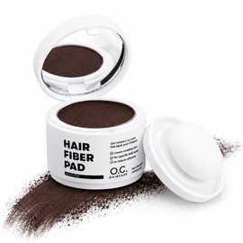 O.C. HAIRCARE Root Powder for Hair Thickening for Women & Men - for Secret Heads, Parting & Hairline - Recommended by Leading Salons - 9 Colours - Resistant Hair Powder (Medium Brown)