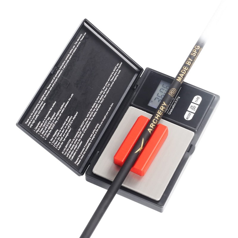 FENJANER Archery Scale Arrows Draw Weight Scale Grain/Gram Scales Portable