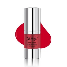 Pigmento para Cejas - Pink Permanent Tattoo Ink for Eyebrows Eyeliner Lips, Natural Microblading Eyebrow Pigment for Professional Makeup Supplies, 0.5fl.oz / 15ml Bottle (1PC Pink, Ink)