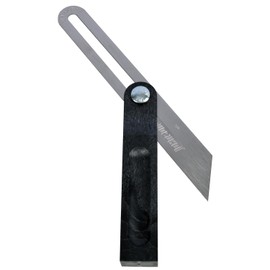 Johnson Level & Tool B75 T-Bevel – Structo-Cast Handle, 9", Silver, 1 T-Bevel