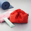 padou Eco Lip Cooler Drawstring L (Red) Cold Retention Lightweight