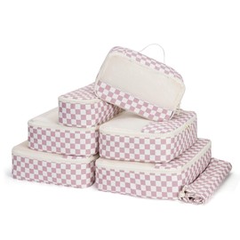 Narwey 7-Piece Suitcase Organiser Set, Packing Cubes Backpack Travel Packing Cube Backpack Organiser Set Packing Bags for Suitcases, Suitcase Organiser, Travel Organiser, Travel Essentials Bag