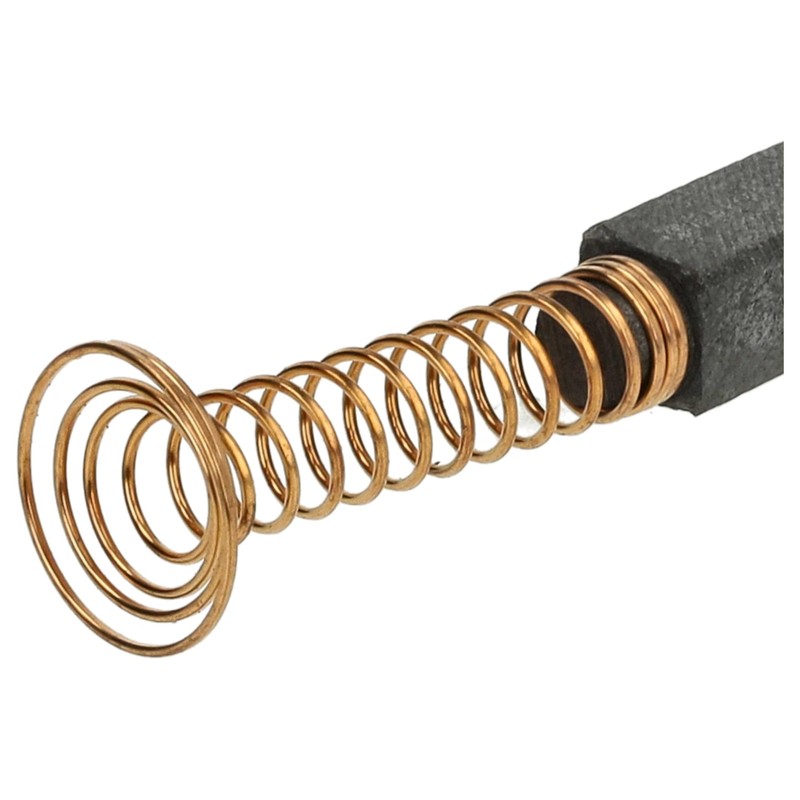 vhbw 2 x Carbon Brushes Motor Carbon Abrasive Carbon 8