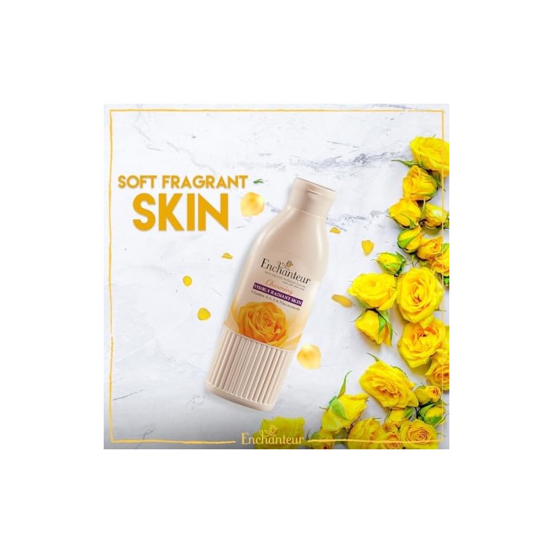 Enchanteur Perfumed Body Lotion With Alo Vera & Olive Butter