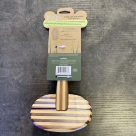 Bamboo Green Bone Bamboo Dog Spa Pet Slicker Oval Dog Pet Brush 7.5" Long