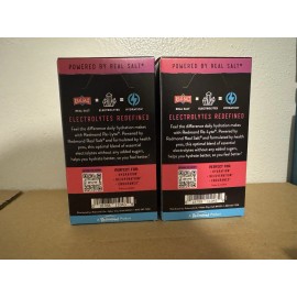 Redmond Re-Lyte Electrolyte Mix, Mixed Berry, 2 - 15 Stick Packs, 0.23 oz (6.5 g) Each