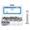 DTGN 60Pcs M5-0.8 x 30mm Flat Head Hex Socket Cap