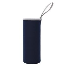 JP Number Plastic Bottle Cover, Water Bottle Cover, Tumbler, Thermal Insulation, Bottle Cover, Compatible with 16.9 - 23.6 fl oz (500 - 600 ml) (Navy)