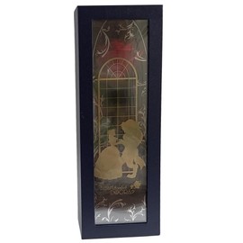 Q-FLA Cupla Soapflower Bath Salt Beauty and the Beast Premium Aroma Rose Single Box Gift, 1 Piece / Q-FLA 큐플라 소프플라워 입욕제 미녀와 야수 프리미엄 아로마 로즈 한송이 박스 선물, 1개