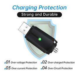 Zamwix Smart USB Adapter for Cordless Soldering Iron Kit Charging with LED Indicator and Intelligent Overcharge Protection