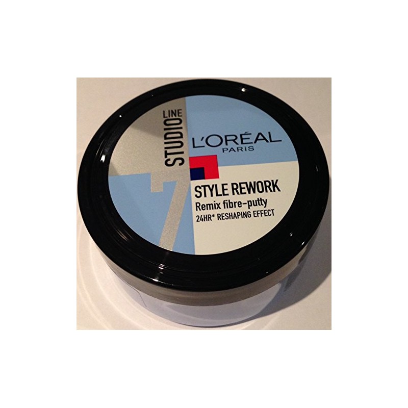 THREE PACKS L'Oreal Studio Line Style Rework Remix Fibre Putty