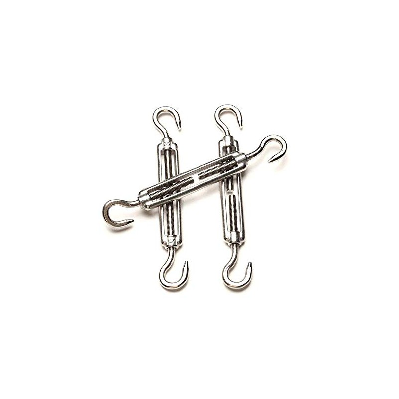 URBEST M4 Stainless Steel 304 Hook & Hook Turnbuckle Wire