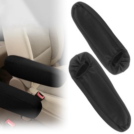 Car Armrest Cover for Front Seats, Pack of 2 Armrest Protectors, Replacement Car Chair, Armrest Cover, Universal, Elastic, Scratch-Resistant for Car, SUV, Truck and Van