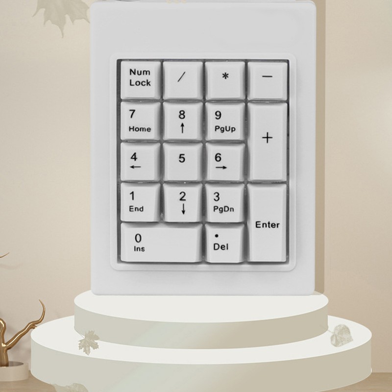 18 Key Numeric Keypad Mechanical Linear Switche Linear Switche Splashproof