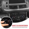 Linskip Aluminum Alloy Control Knob Covers for 2021-2024 Chevy Suburban