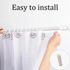 Runseaway 20Pcs Vertical Blind Stem Replacement White Stems for Window