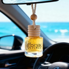 Ocean - Ambientador de coche con aroma a colonia de 30 días con aceite esencial de lujo para hombres y mujeres, difusor automático para camión, SUV, aroma fresco de larga duración