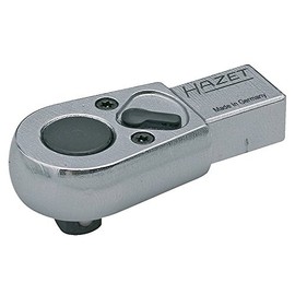 Hazet 6403-1 Insert Reversible Ratchet 3/8" 9x12mm/2,93", Chrome-Plated, 3/8-Inch 9 x 12 mm