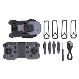 K6 All Sides Obstacles Avoidance Drone Aerial Photography Folding Quadcopter 4K Dual Camera Fixed Height Remote Control Aircraft