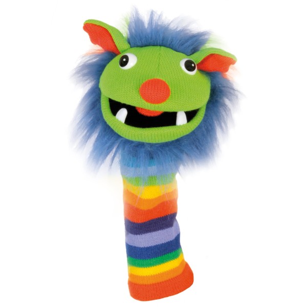 The Puppet Company - Knitted Puppet -Rainbow Multicolor, 15 inches