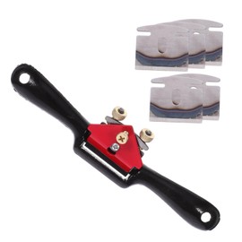 SHINEOFI 1 Set Adjustable Hand Planer Spokeshave Woodworking Tool S for Precision Carving Shaping Durable Wear Resistant for Beginners Fine Wood Projects
