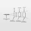 NonContact Infrared Temperature Sensors Stainless Steel Sensitive Transmitter 420mA(Short Style