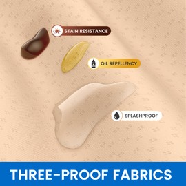 VELPEAU Elastic Thumb Wrist Support Brace (Pack of 2), Splashproof Compression Sleeve for Arthritis Pain, Tendonitis, Sprains, Sports, Splint Liner, Fits Left & Right Hands (Long Version - Khaki, Medium)