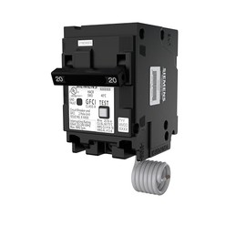 SIEMENS Q220GF Ground Fault Circuit Interrupter, 20 Amp, 2-Pole GFCI Circuit Breaker Replaces QF220A