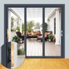 ALLYWASAI Patio Sliding Door Handle Set, Perfect Replacement Mortise Style