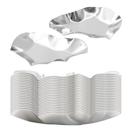 Hoypeyfiy 24pcs 304 Stainless Steel Oyster Shells, Oyster Grilling Shells for Cooking Oysters, Shrimp, Scallops, Clams