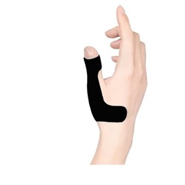 IEADEN Precut Kinesiology Tape for Thumb (Right Hand), 40 Pcs, Black