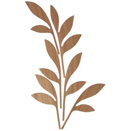 Alessi The Five Season MW64 2 F Blätter für Duftdiffusor aus Mahagoni, Ahhh, Holz, Holzfarbe, Einheitsgröße