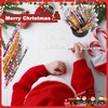 emzrivo 24 Pieces Christmas Pencils with Eraser Xmas Wood Pencils