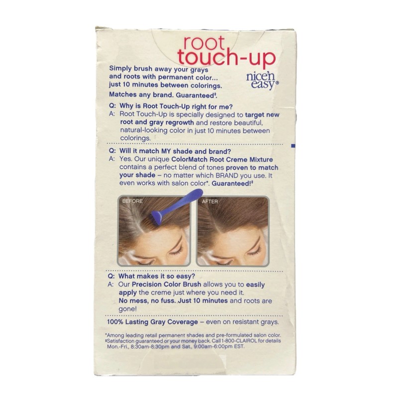 Clairol Nice'n Easy Root Touch-Up Permanent Color - 6A Light
